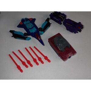 Lot Hasbro Transformers & weapons Dreadwing, Astrotrain & Quake AS IS
